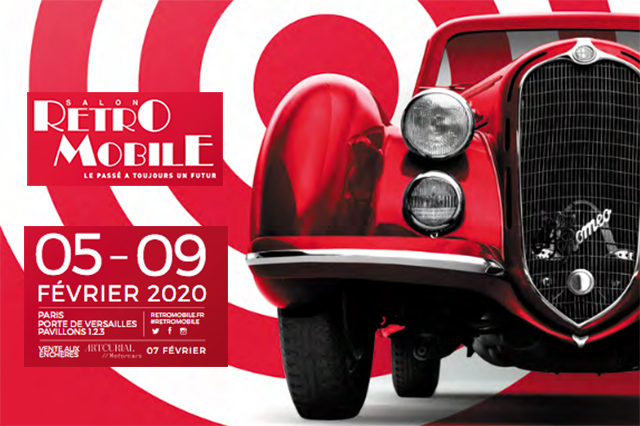 SALON RETROMOBILE, STANDISTE, STAND
