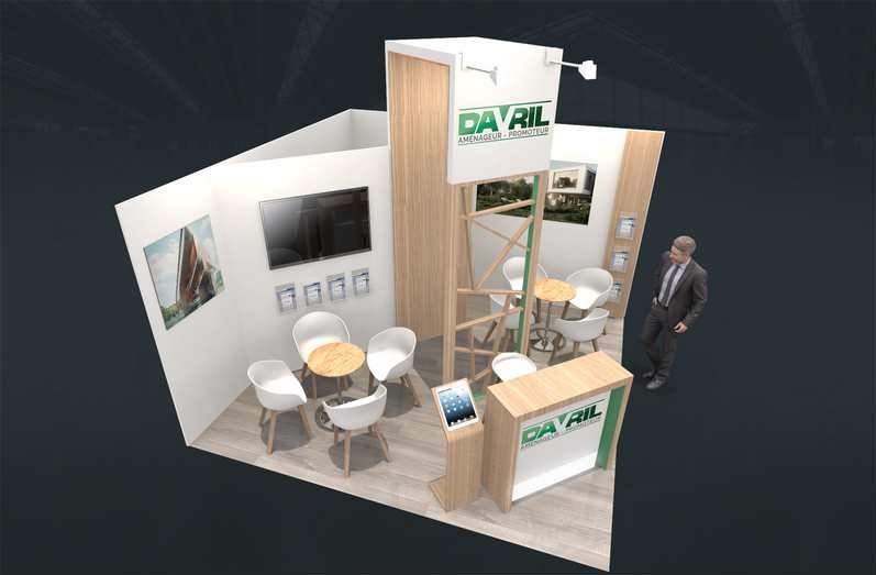 Stand sur-mesure DAVRIL au salon AMIF