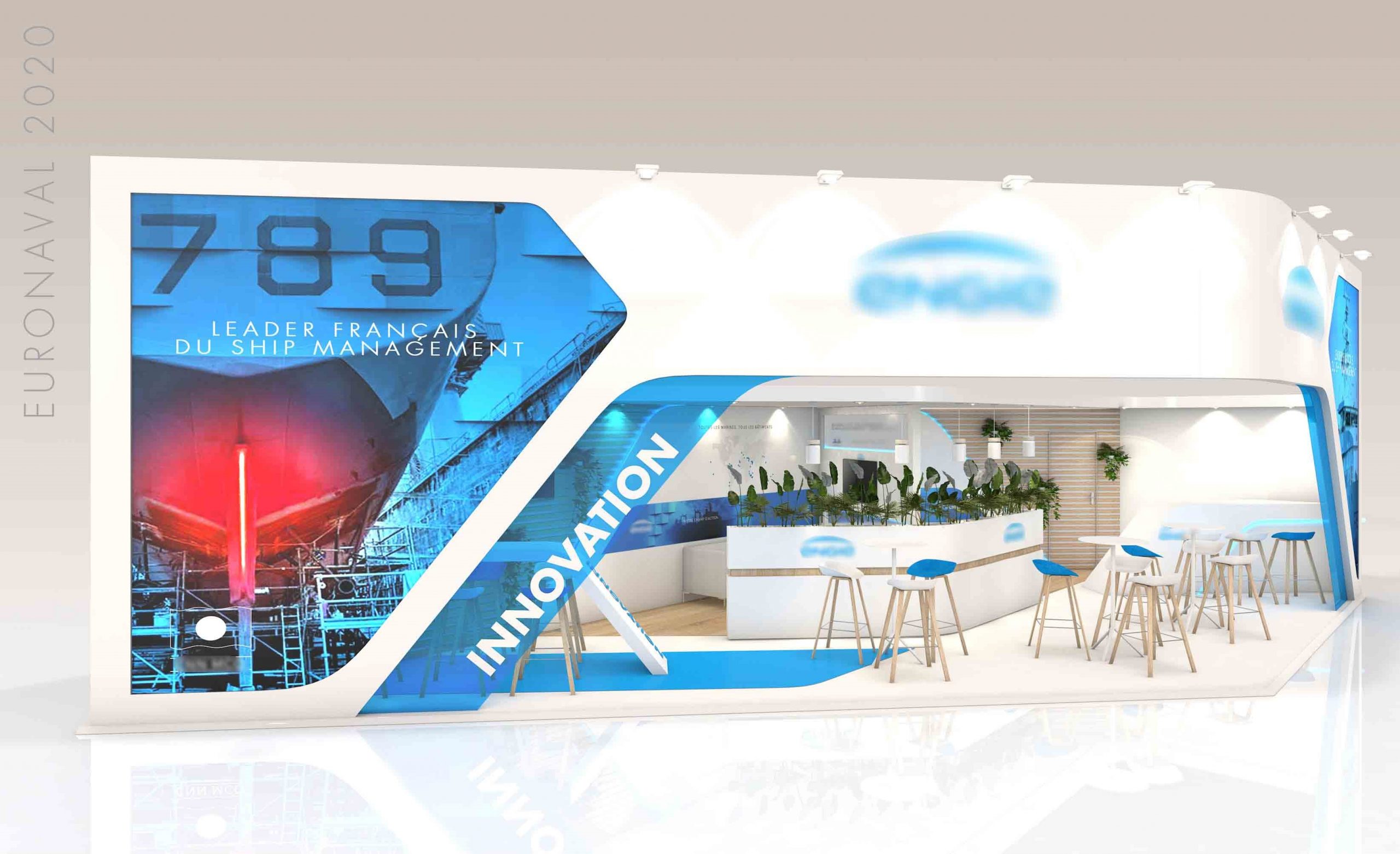 Tailor-made stand at EURONAVAL exhibition