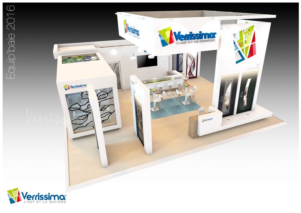 Stand sur-mesure VERRISSIMA sur le salon EQUIP BAIE