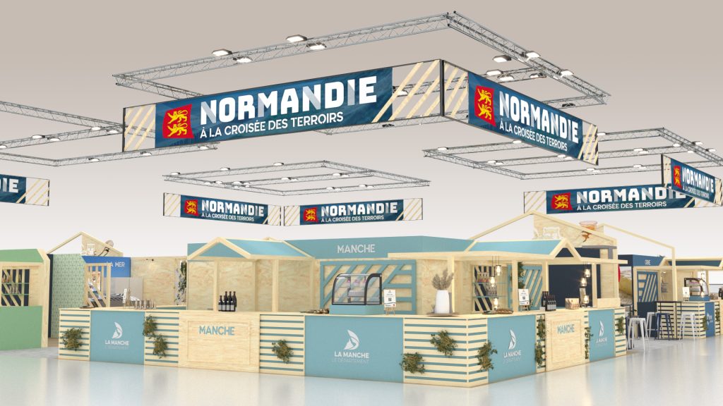 STAND CHAMBRE REGIONALE D'AGRICULTURE DE NORMANDIE SALON SIA