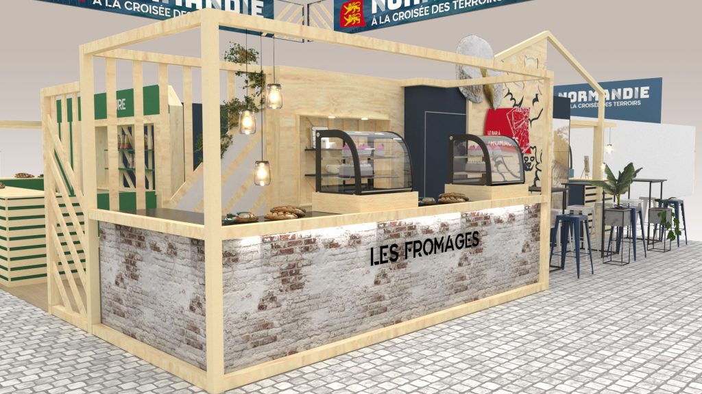 STAND CHAMBRE REGIONALE D'AGRICULTURE DE NORMANDIE SALON SIA