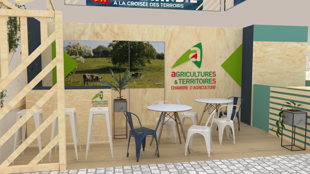 STAND CHAMBRE REGIONALE D'AGRICULTURE DE NORMANDIE SALON SIA