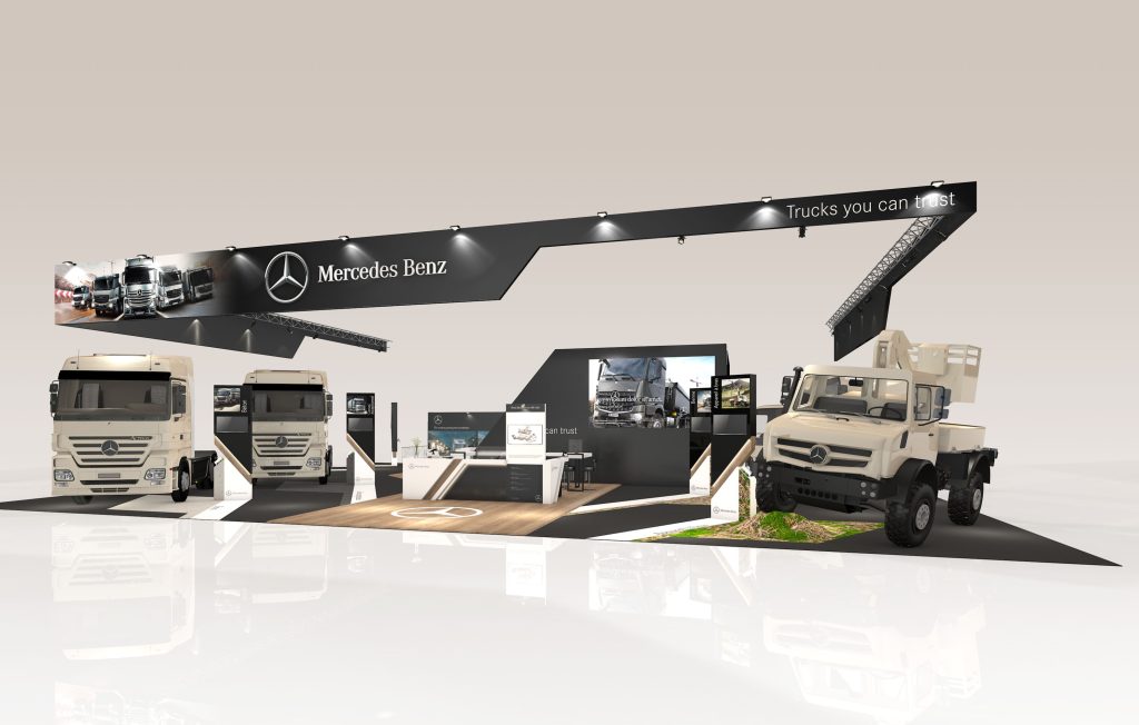 STAND MERCEDES BENZ SALON INTERMAT