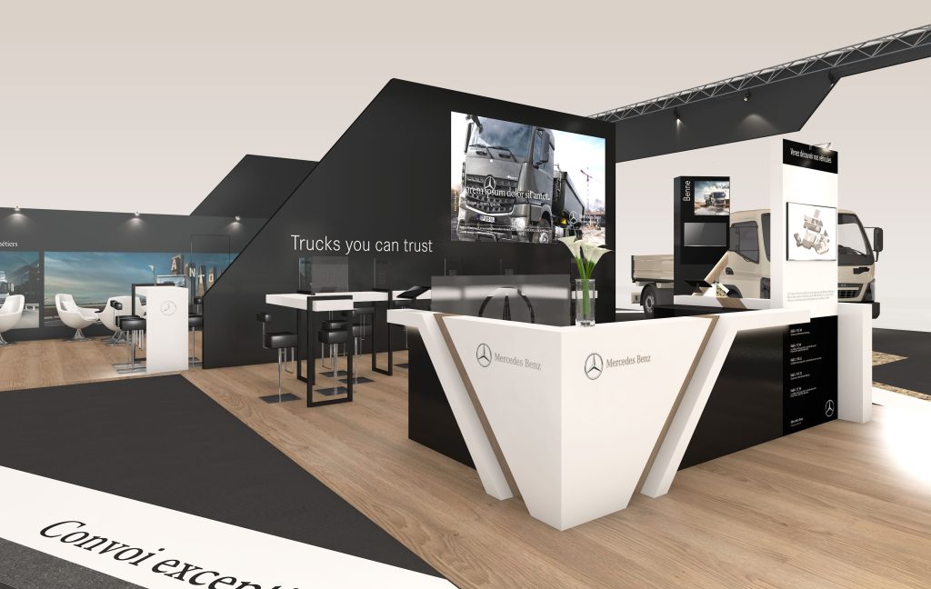 STAND MERCEDES BENZ SALON INTERMAT