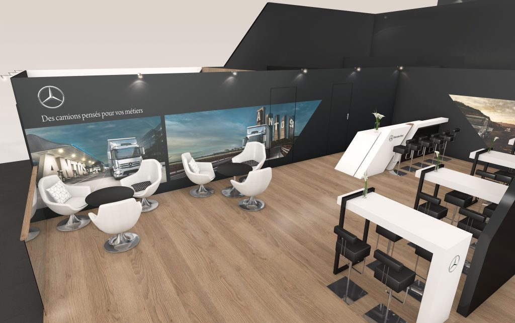 STAND MERCEDES BENZ SALON INTERMAT