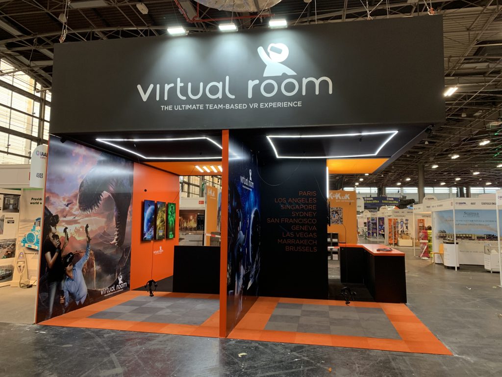 STAND VIRTUAL ROOM SALON IAAPA EXPO EUROPE