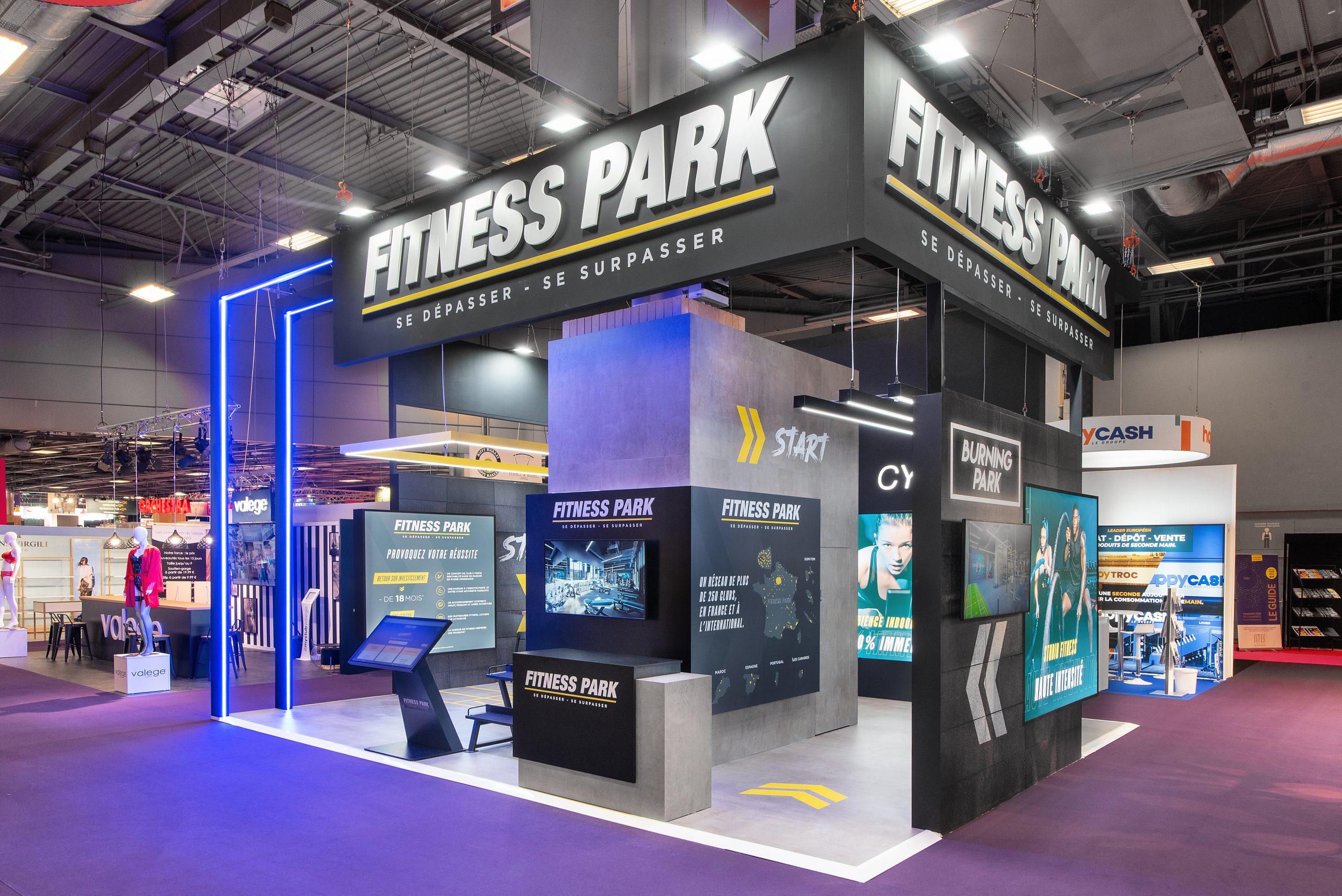 STAND FITNESS PARK SALON FRANCHISE EXPO