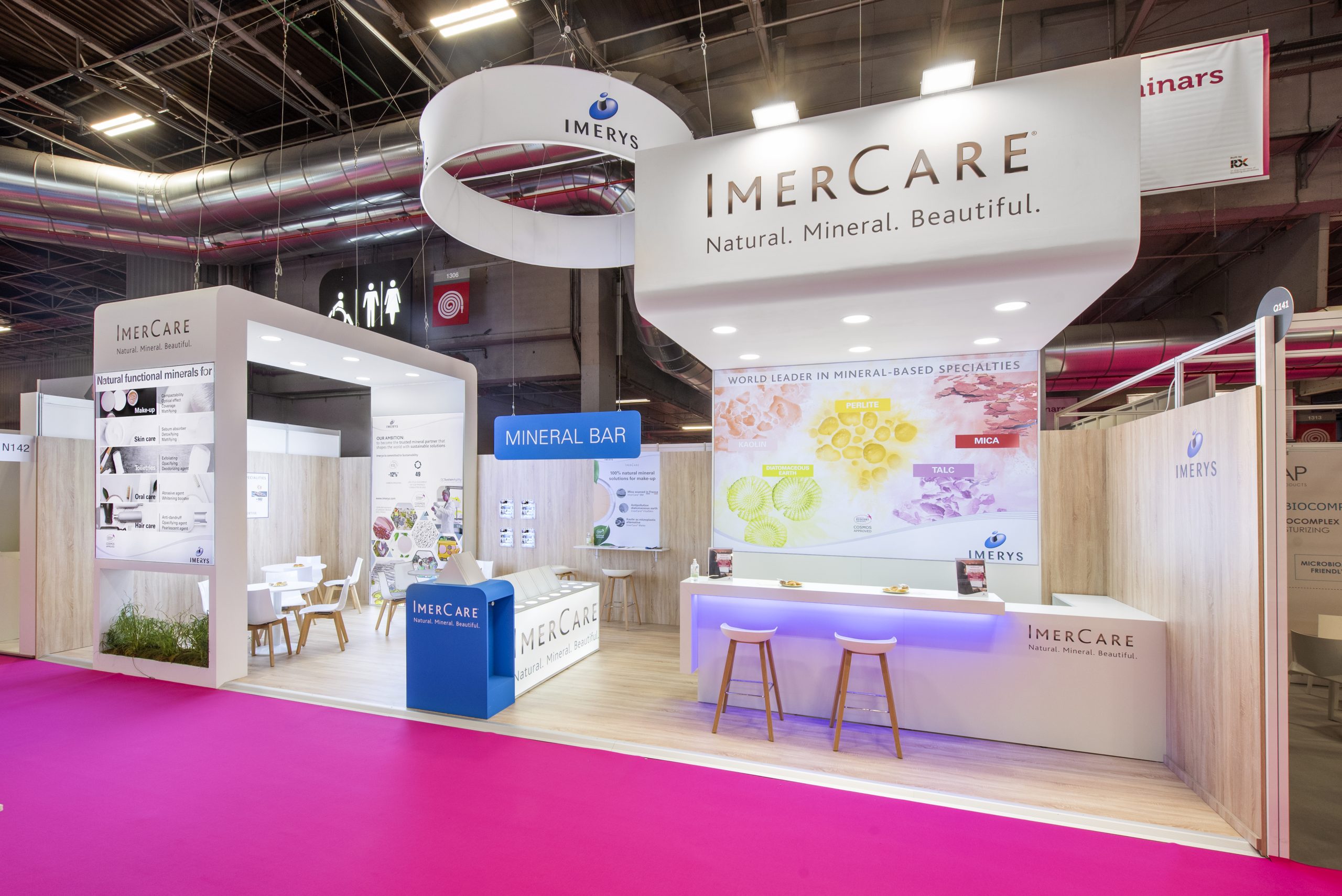 STAND IMERYS SALON IN COSMETICS GLOBAL