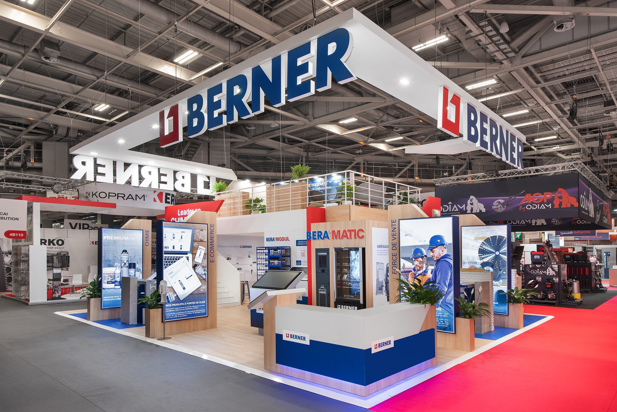 BERNER STAND BATIMAT EXHIBITION