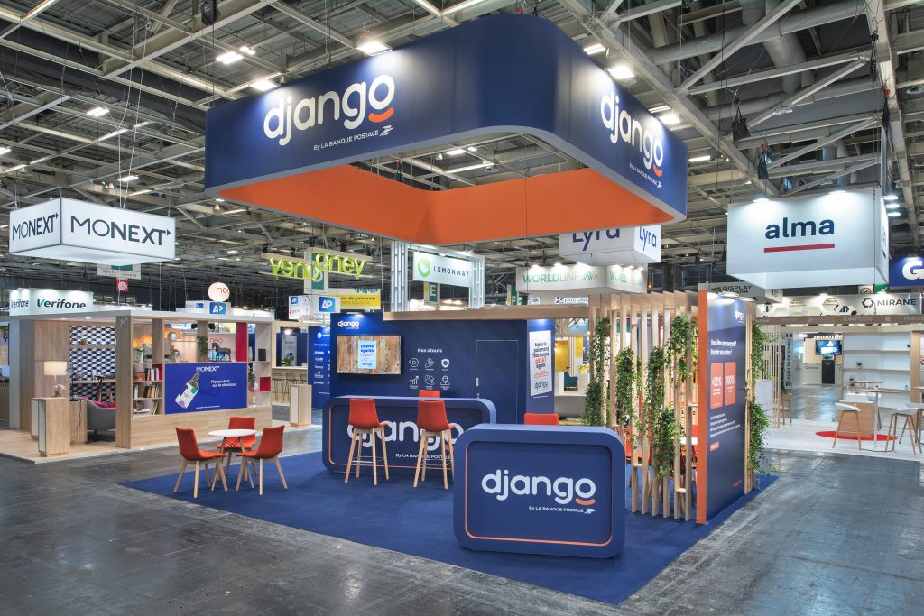 STAND DJANGO SALON PARIS RETAIL WEEK