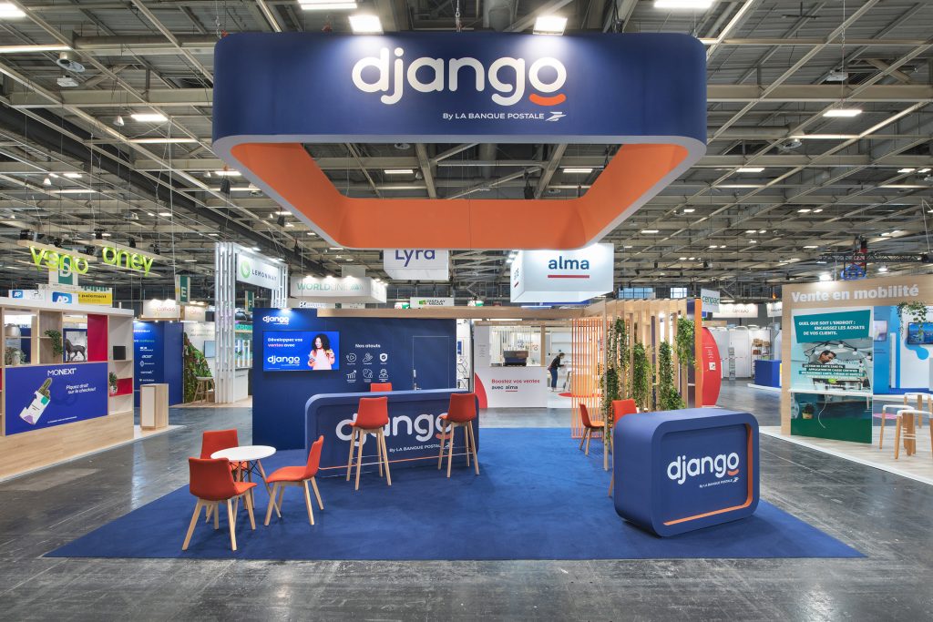 STAND DJANGO SALON PARIS RETAIL WEEK