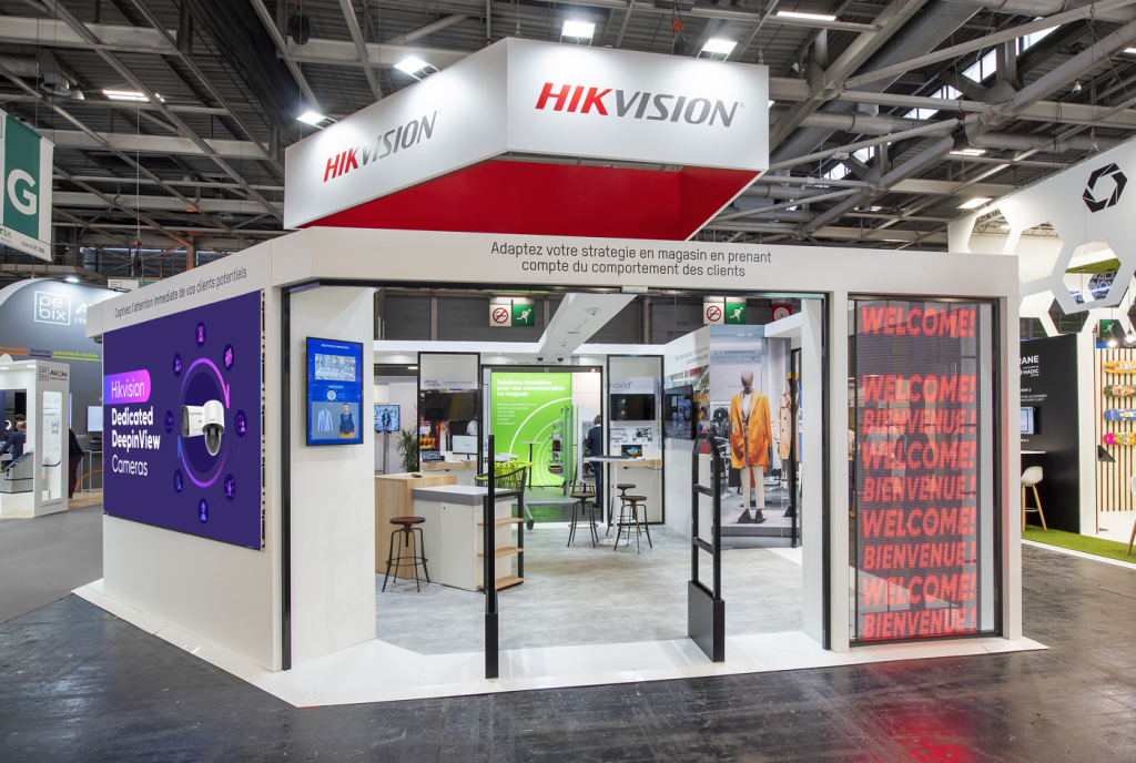 STAND HIK VISION SALON PARIS RETAIL WEEK