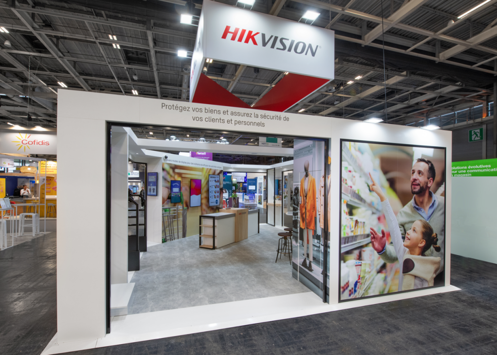 STAND HIK VISION SALON PARIS RETAIL WEEK