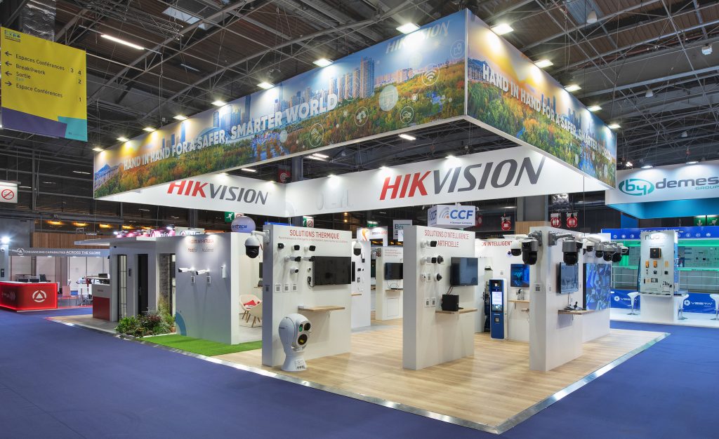 STAND HIKVISION SALON EXPOPROTECTION