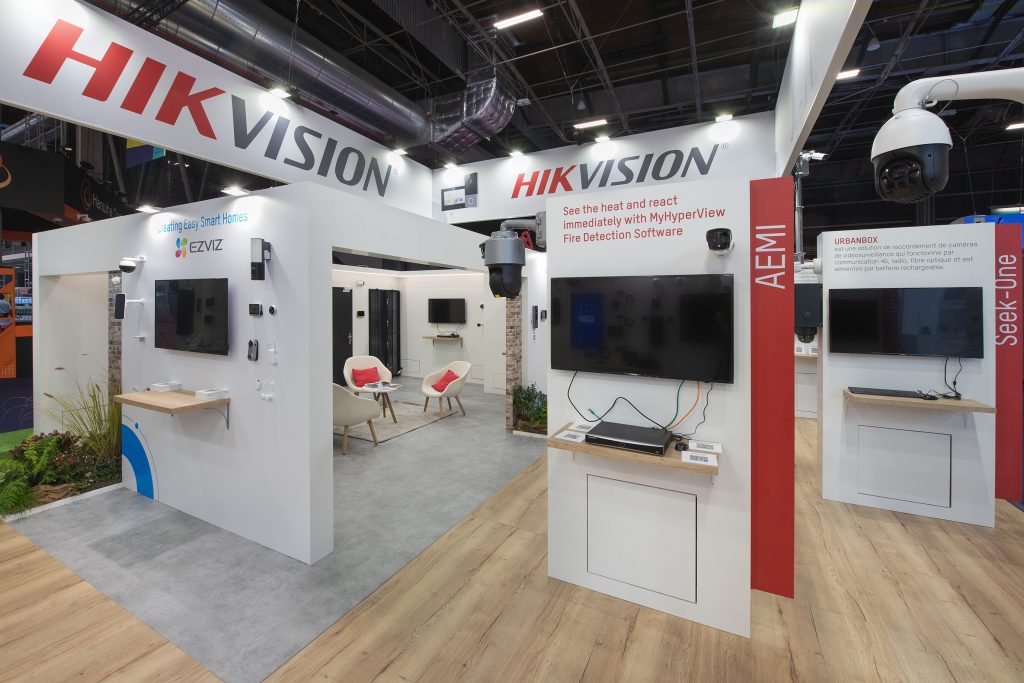 STAND HIKVISION SALON EXPOPROTECTION