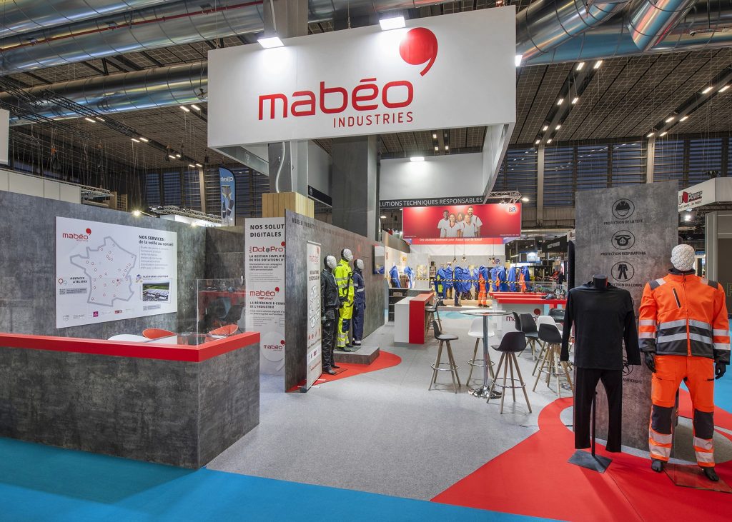 STAND MABEO INDUSTRIES SALON EXPOPROTECTION