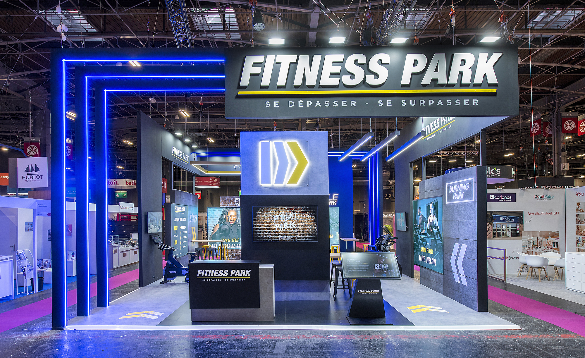 STAND FITNESS PARK SALON FRANCHISE EXPO
