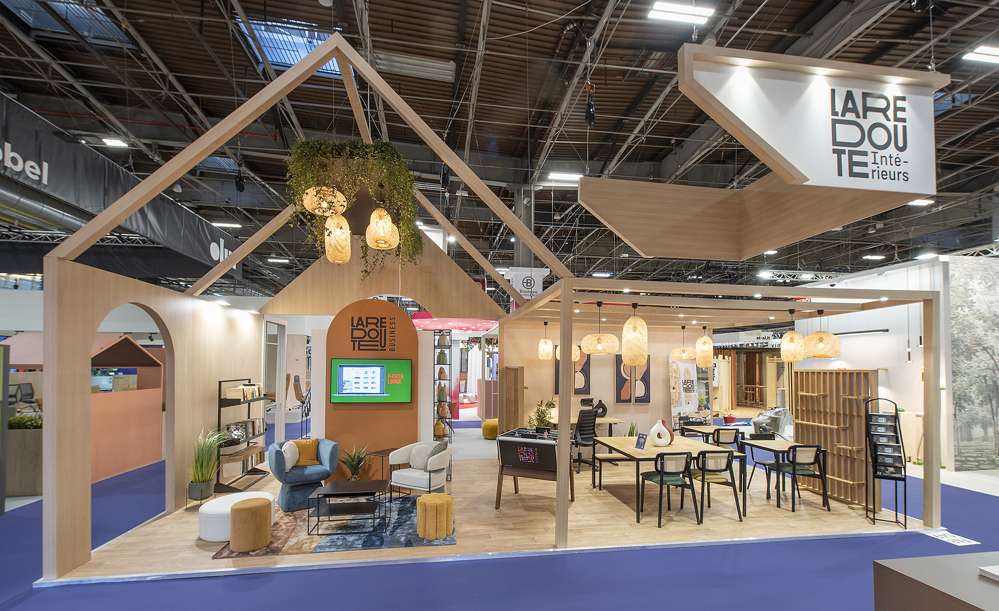 STAND LA REDOUTE SALON WORKSPACE EXPO