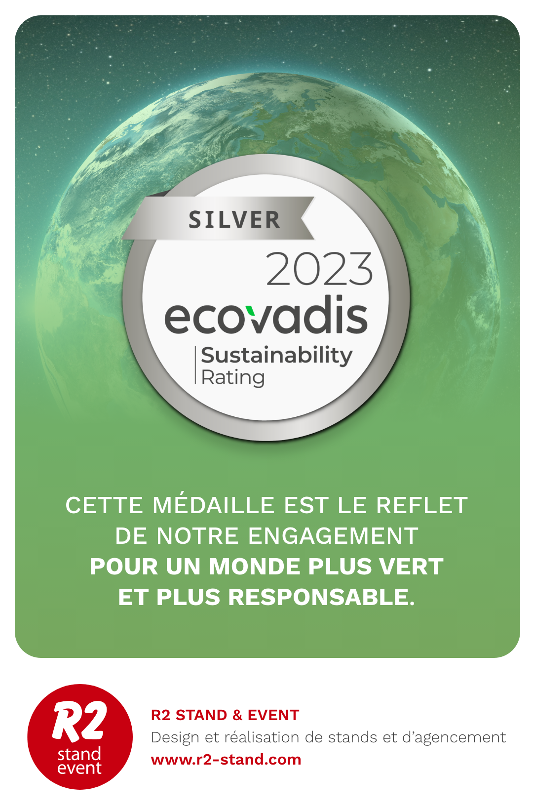 R2 STAND UND EVENT ECOVADIS SILVER