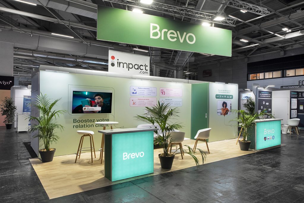 STAND BREVO SALON PARIS RETAIL WEEK