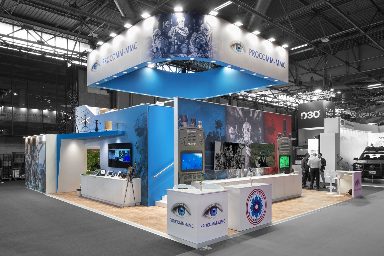 STAND PROCOMM-MMC SALON EUROSATORY