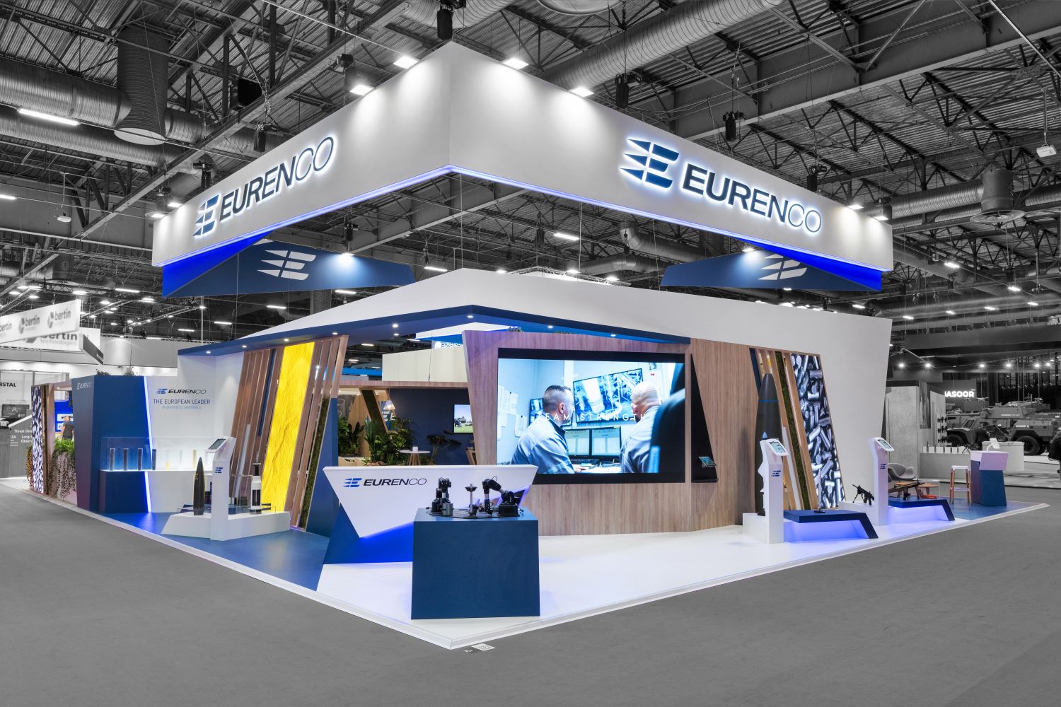 STAND EURENCO SALON EUROSATORY