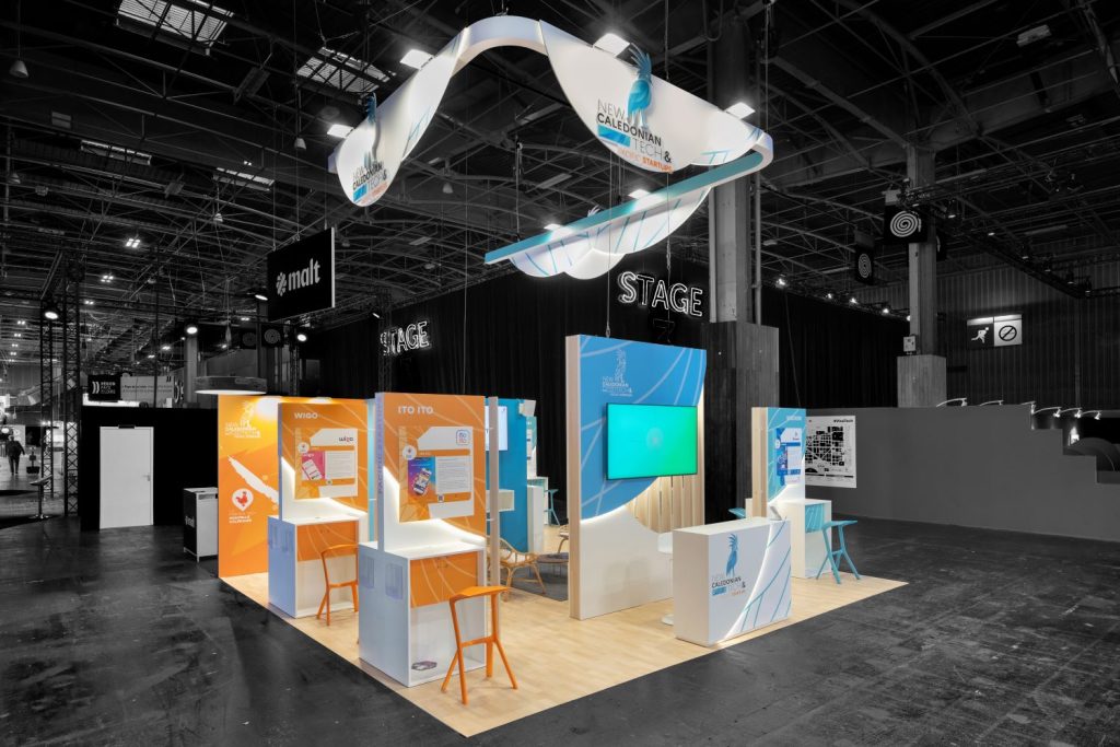 STAND LA NOUVELLE CALEDONIE SALON VIVATECH