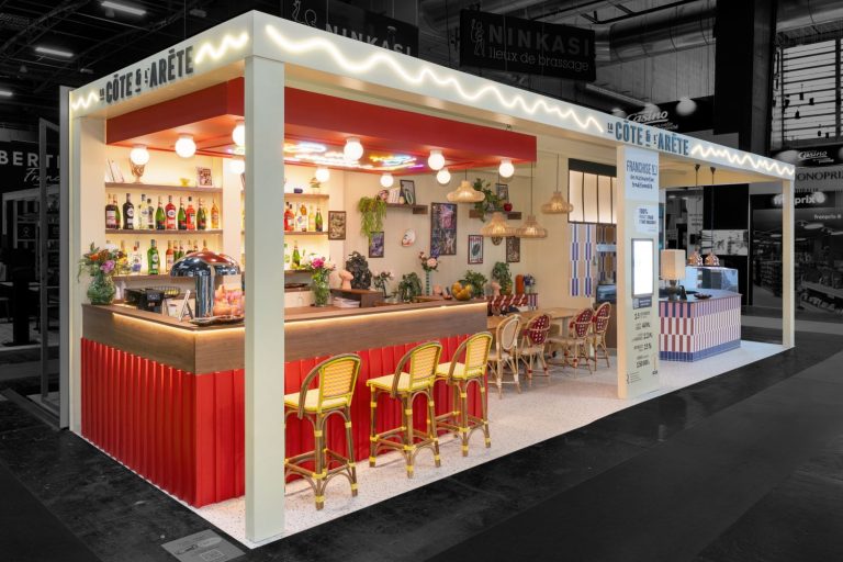 STAND LA COTE ET L'ARETE SALON FRANCHISE EXPO