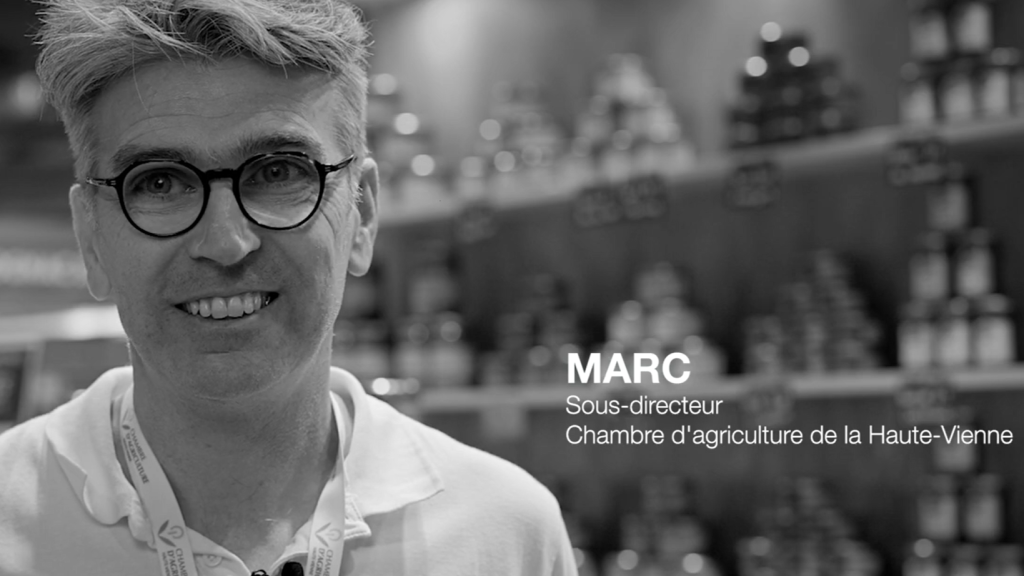 Marc, sous-directeur de la chambre d'agriculture de la Haute-Vienne revient sur la réussite de son stand au Salon International de l'Agriculture