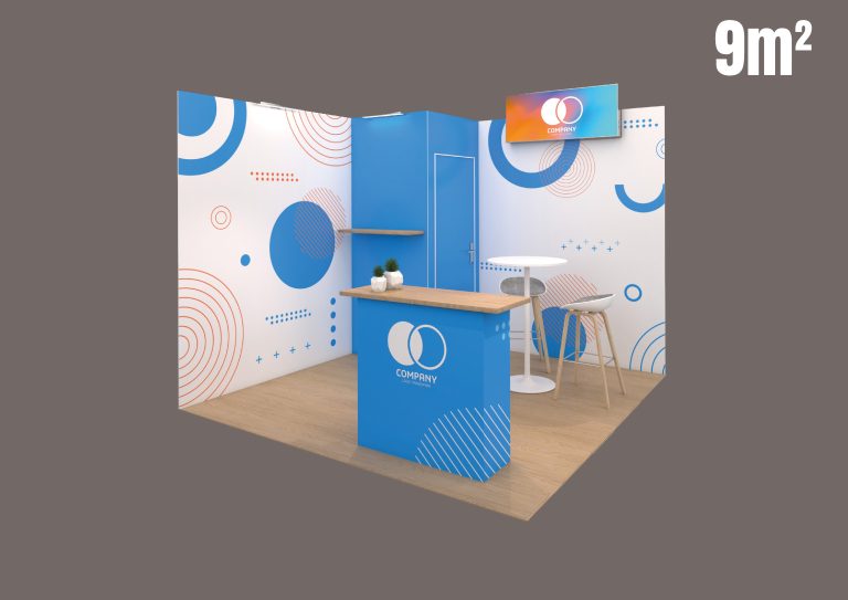 STAND MODULAIRE 9 m²