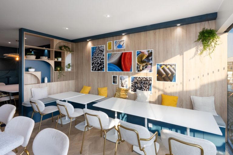 Chalet premium sur-mesure pour Eurenco : vue d'un espace Achill