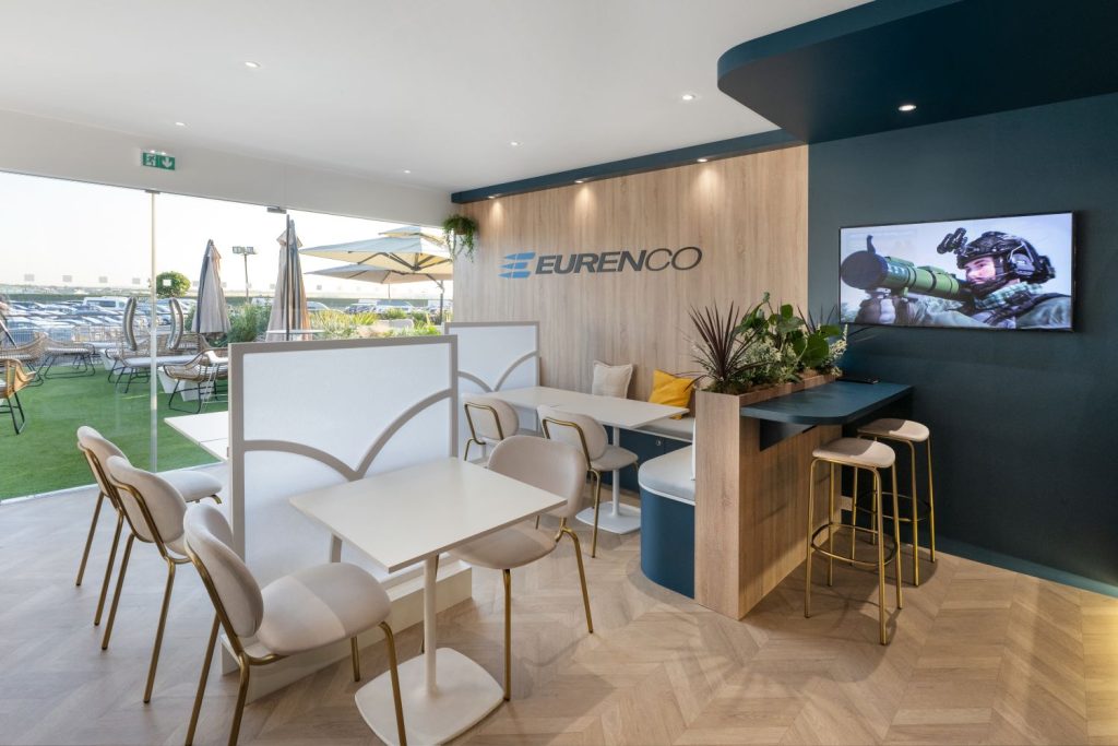 Chalet premium sur-mesure pour Eurenco : vue intérieure