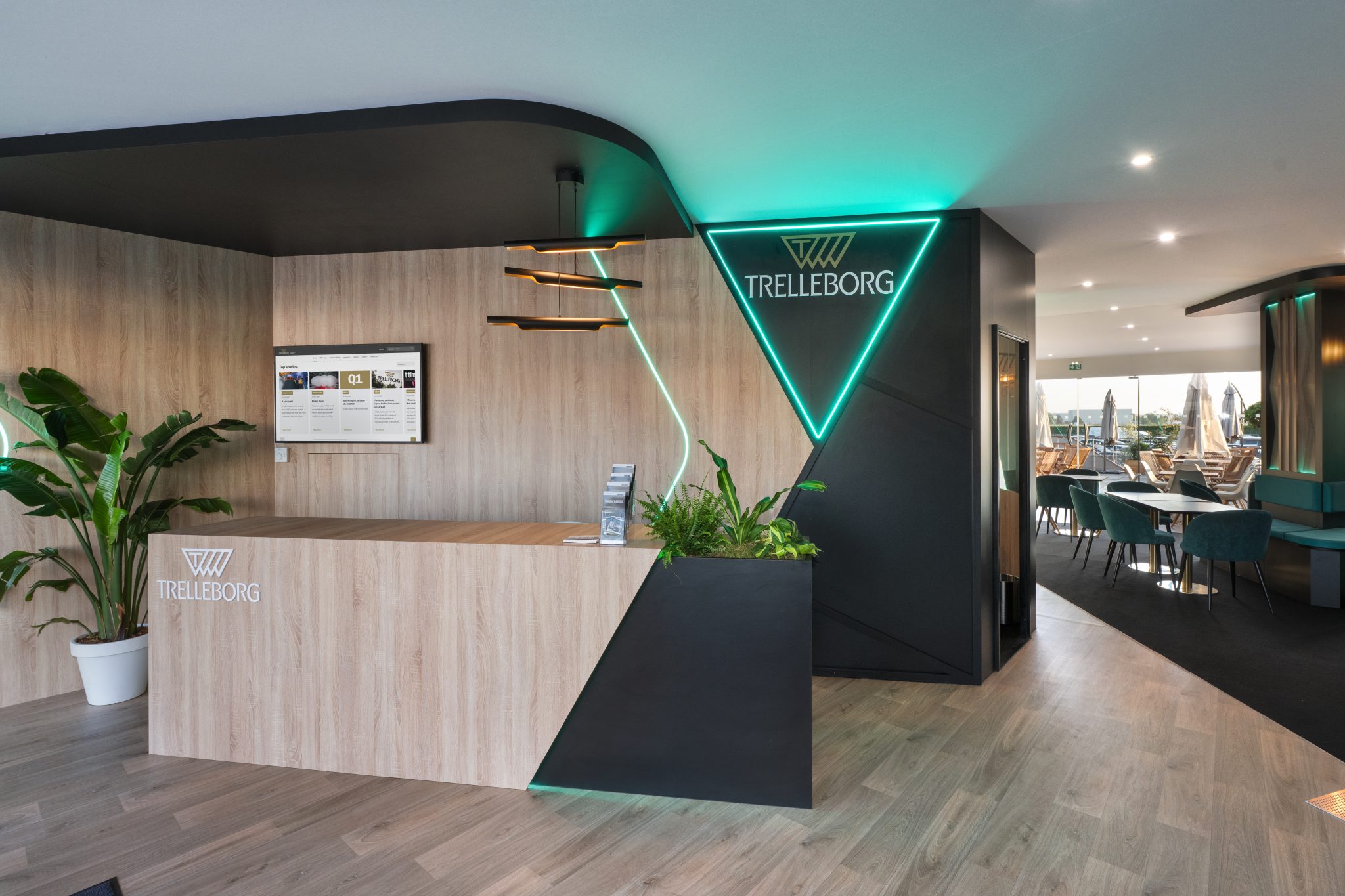 chalet trelleborg siae comptoir accueil