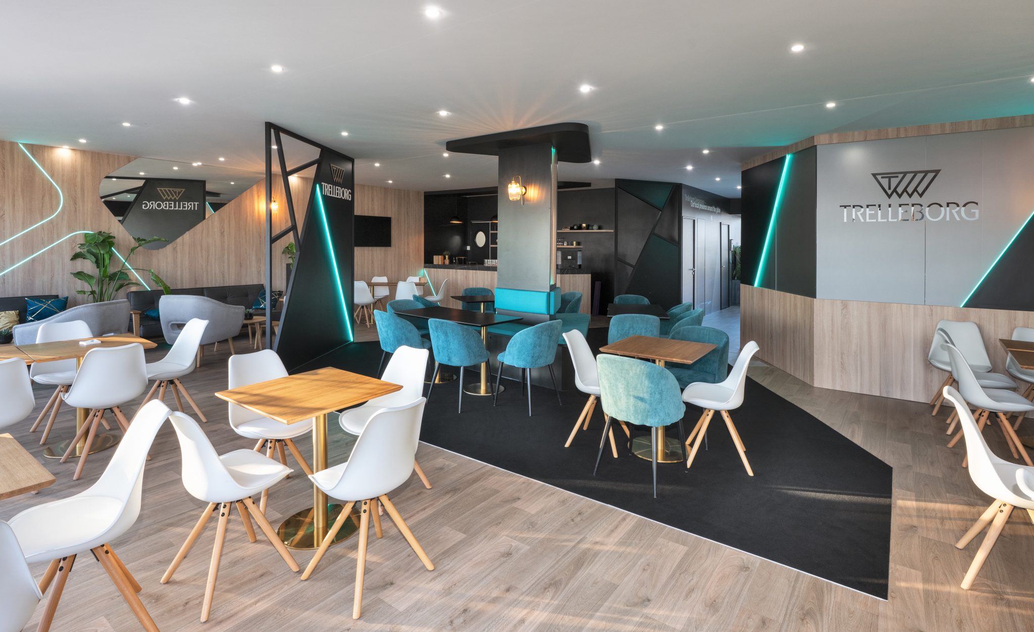 chalet trelleborg siae espace reception intérieur