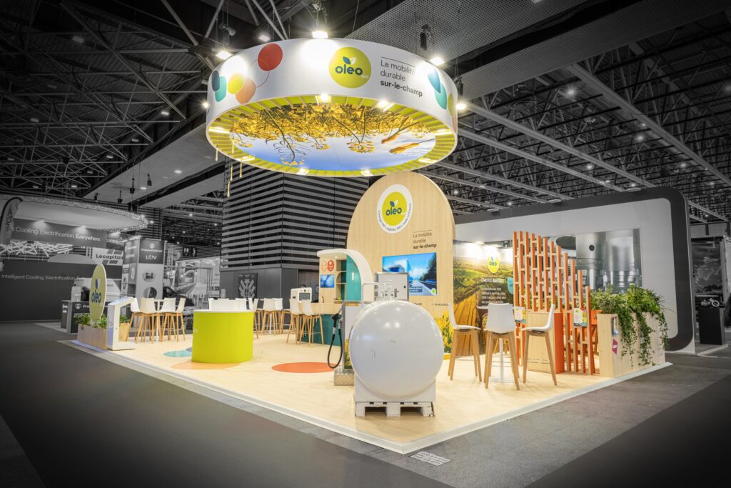 2025 photos stand oleo 100 solutrans vue angle droit