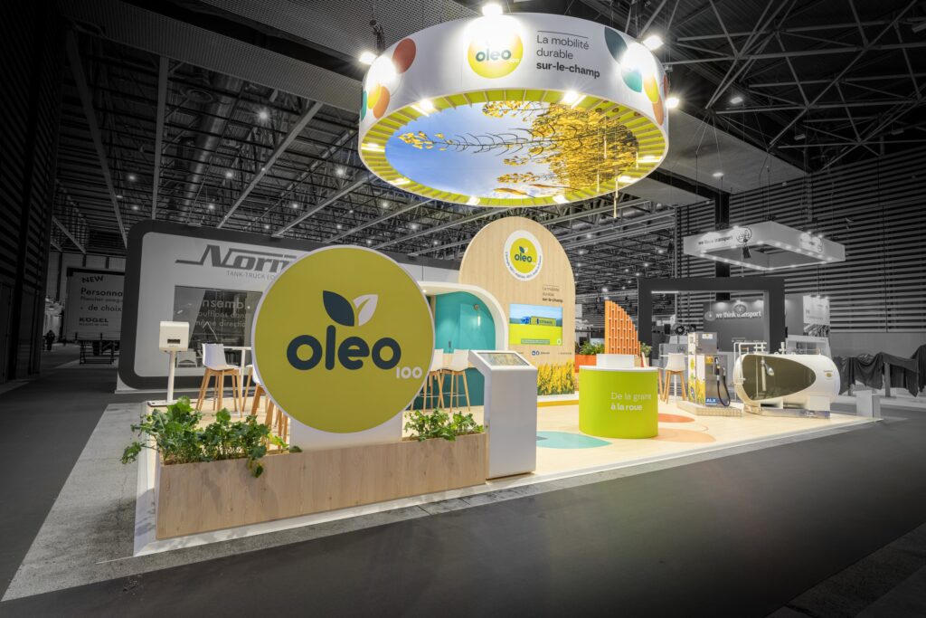 2025 photos stand oleo 100 solutrans vue angle stratégique