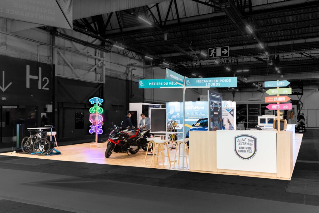 stand anfa forum de l orientation et des metiers 2 vue de face