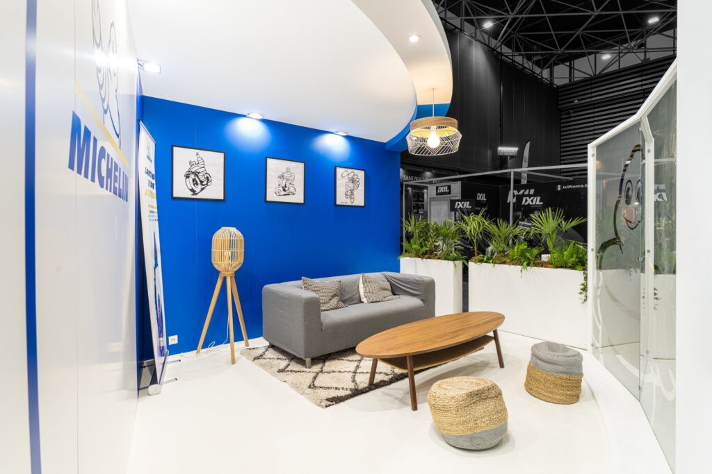 2026 photo stand michelin salon du 2 roues vue salle de réunion