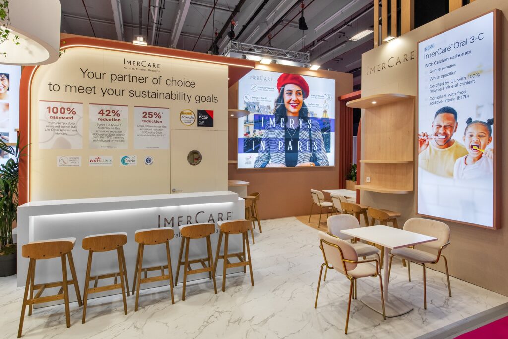 2026 photos stand imerys salon in cosmetics vue accueil