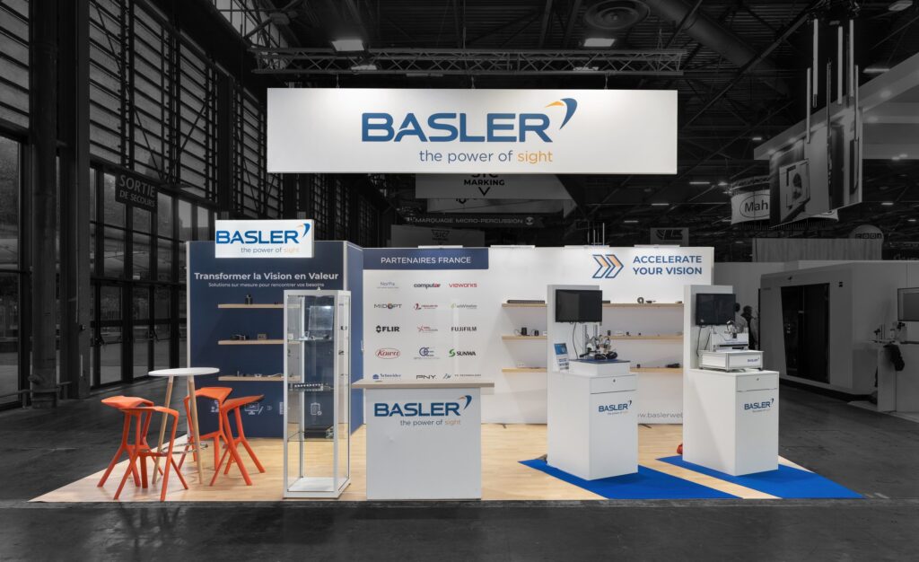 photo stand basler france global industrie vue de face