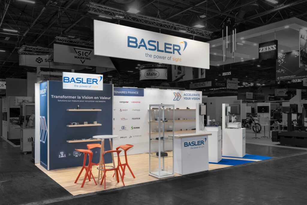 photo stand basler france global industrie vue angle gauche