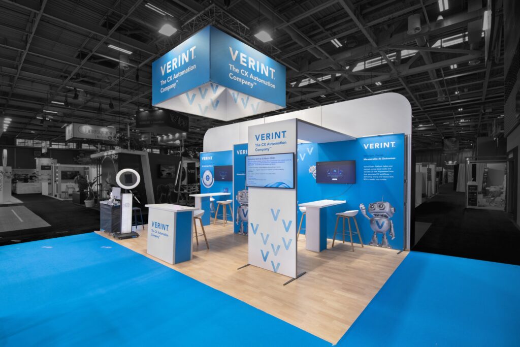 photo stand verint all4customer vue angle droit