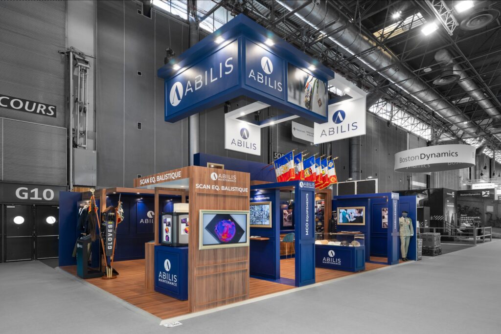 photo stand abilis eurosatory vue angle stratégique