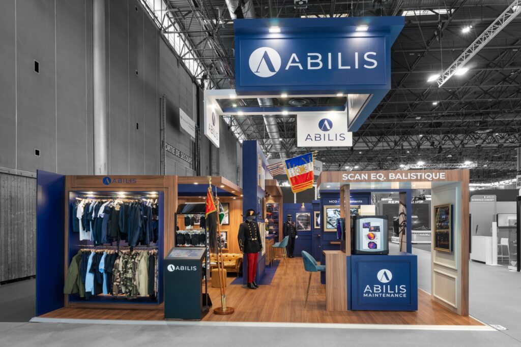 photo stand abilis eurosatory vue de côté