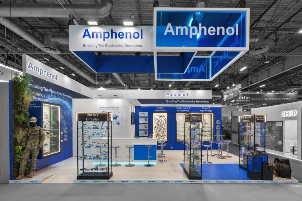 photo stand amphenol eurosatory vue de face