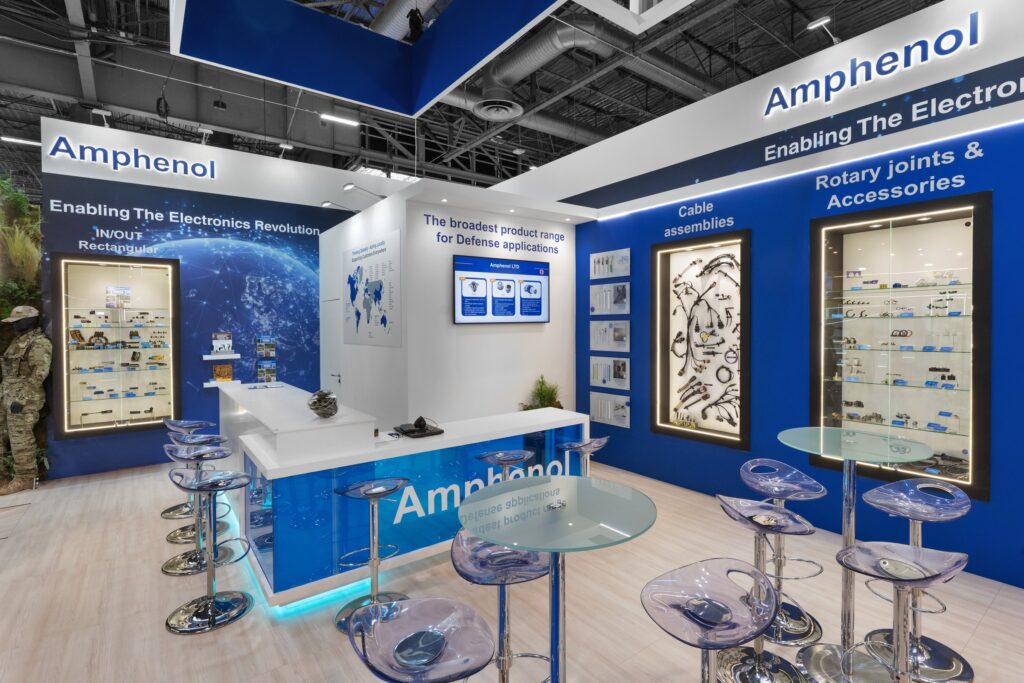 photo stand amphenol eurosatory vue focus bar