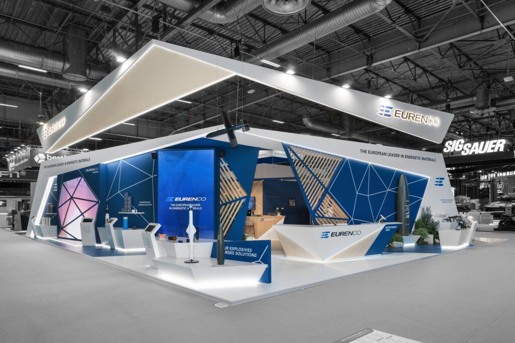 photo stand eurenco eurosatory vue angle stratégique