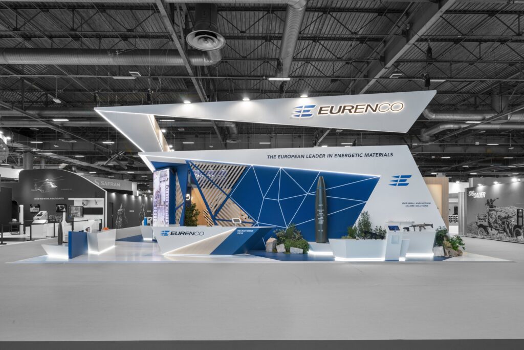 photo stand eurenco eurosatory vue de face