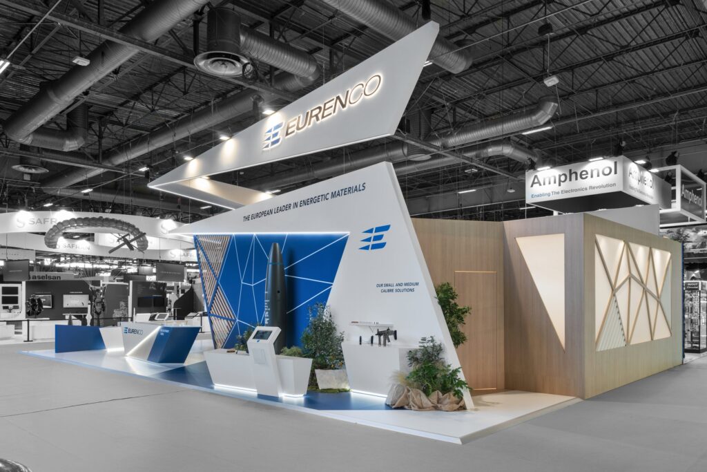photo stand eurenco eurosatory vue côté droit